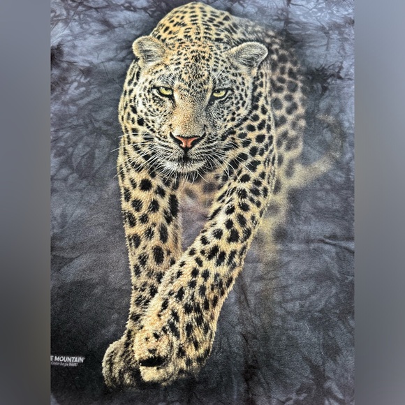 The Mountain Men's Leopard T-Shirt Small 100% Cotton - Picture 4 of 13